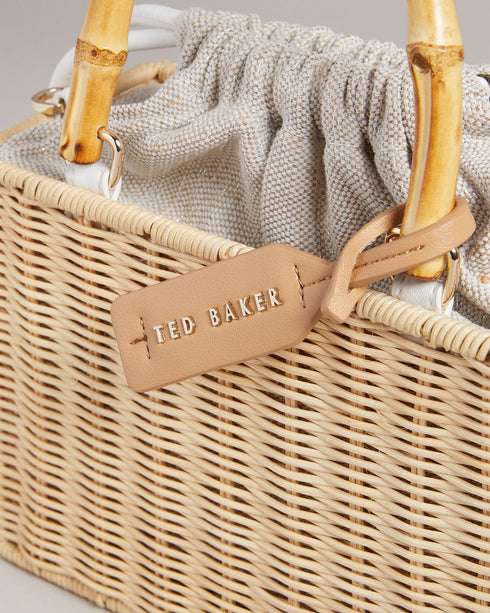 JAYSINA-Bags-Basket Weave Square Crossbody Bag- Ted Baker Romania